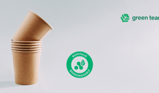 The First and Only Plastic-Free, Biodegradable, and 100% Recyclable Cup